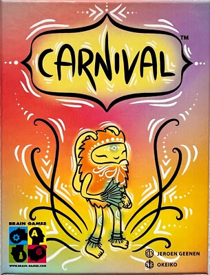 Carnival Brain Games Dissection Puzzle Card Child's Play Family Educational