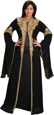 NWT $110 L/XL/XXL MaximCreation Abaya EMBELLISHED DRESS Saudi Arabia beautiful! | eBay NWT $110 L/XL/XXL MaximCreation Abaya EMBELLISHED DRESS Saudi Arabia beautiful! | eBay