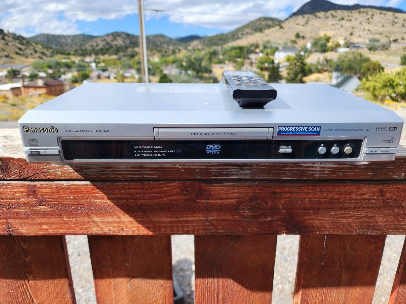 Panasonic DVDS25 DVD/CD Player Includes Remote/tested Works eBay