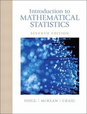 Introduction to Mathematical Statistics, Hardcover by Hogg, Robert V.; McKean...