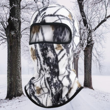 Hood Balaclava Face Mask Winter Tree Camouflage Biker Hunting Military Fishing