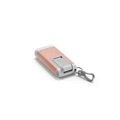LED Lenser K6R Safety Rose Gold Rechargeable Keychain Flashlight 400 Lumen