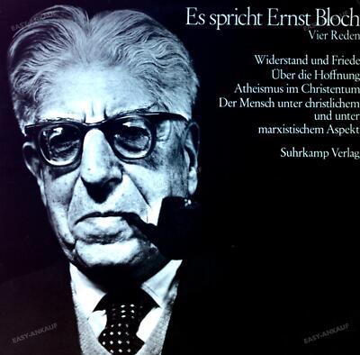 Ernst Bloch - Es Spricht Ernst Bloch - Vier Reden 2LP (VG/VG) .