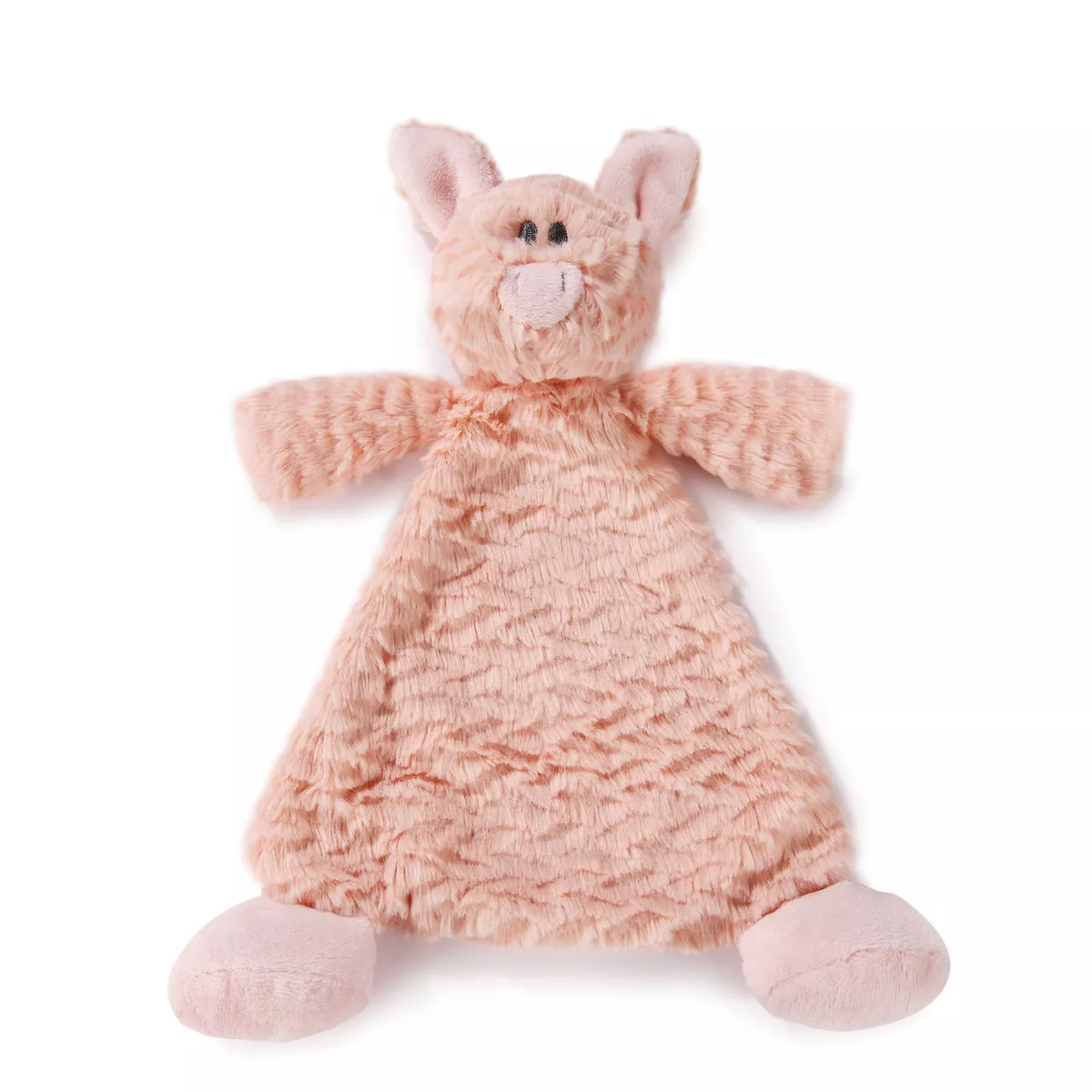 DEMDACO Nat and Jules Rattle Blankie Pudder Pig eBay