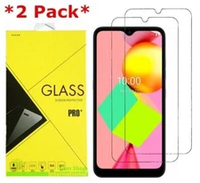 2-Pack Premium 9H Tempered Glass Screen Protector For LG K22 / K22 Plus