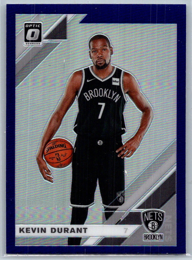 Kevin Durant 2019-20 Donruss Optic Purple Holo Prizm #112 Brooklyn Nets
