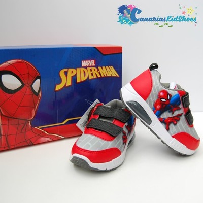 🕷 Zapatilla DEPORTIVA luces LEDS SPIDERMAN marca CERDÁ Tenis Bambas Maripi  Rojo | eBay