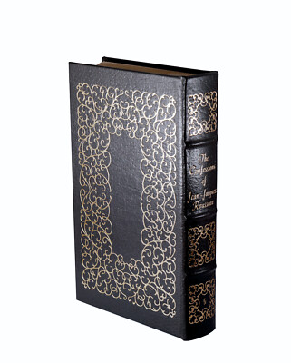 Easton Press The Confessions of Jean Jacques Rousseau Leder Goldschnitt