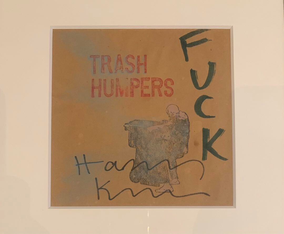 HARMONY KORINE 直筆イラスト サイン入 supreme ステッカー Harmony Korine Original Picture Limited Edition Autographed