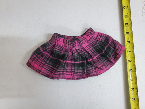 My Life as rosa karierter Rock passt 18" AG OG Puppenkleidung (DC32) - Bild 1 von 2