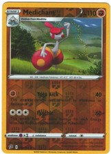 Medicham 98/192 Rebel Clash Reverse Holo Uncommon Pokémon TCG