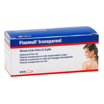 Fixomull Transparent 10cm X 2m Comfortable & Professional Dressing ...