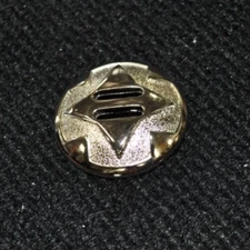 1 1/2" Slotted Star Conchos/ Made In USA