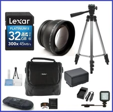 Telephoto Accessory Bundle for Canon VIXIA Camcorders