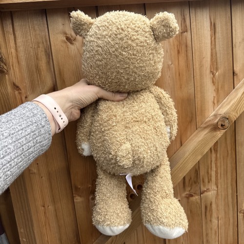 TESCO CAROUSEL JACK THE BEAR TEDDY BEAR SOFT TOY COMFORTER BROWN 17 INCHES GC - Picture 6 of 9
