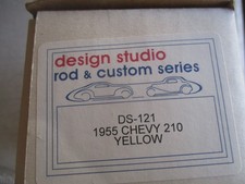 Design Studio Motor City U.s.a. 1955 Chevy 210 Yellow 143 Nib Ds-121 Cool