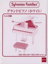 Toy Grand Piano (White) "Sylanian Families" Fan Club Member Edition