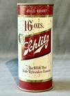 Schlitz Flat Top Beer Can '57 Empty 16 oz Milwaukee "Famous Since 1849" PA Tax — photo 4