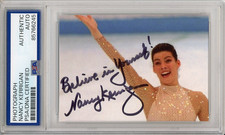 NANCY KERRIGAN SIGNED OLYMPICS TEAM USA PHOTO AUTOGRAPH PSA DNA COA AUTHENTIC