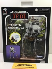 2023 HASBRO - STAR WARS VINTAGE COLLECTION - ROTJ - AT-ST & CHEWBACCA - MISB
