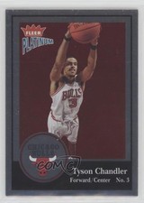 2003-04 Fleer Platinum Platinum Finish 20/100 Tyson Chandler #85 0c6