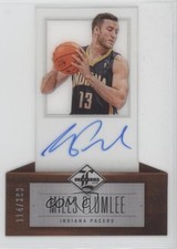 2012-13 Limited 114/399 Miles Plumlee #200 Auto 0qr0
