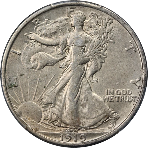 1919-P Walking Liberty Half PCGS XF45 Nice Eye Appeal Nice Strike