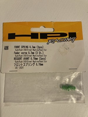 HPI Racing Rush / Rush Evo, Feder vorne 0,7 mm (2 Stück) A096