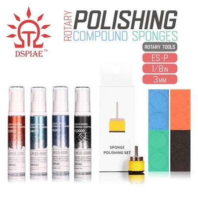 DSPIAE: Polishing Sponge | Rubbing Compound - Fits ES-P - Singles 4 Types