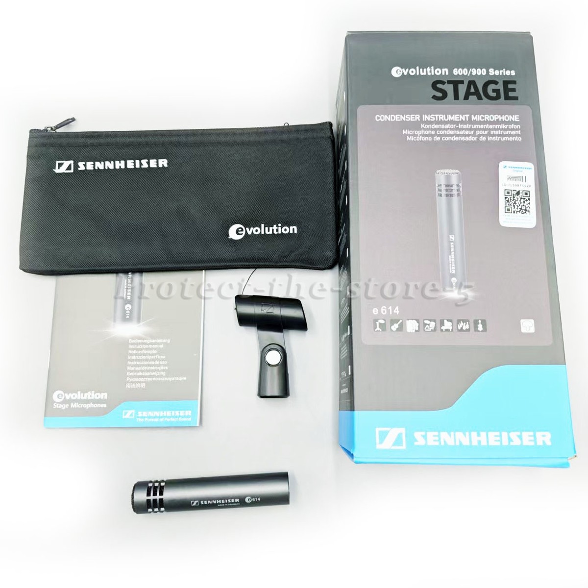 Sennheiser E614 Super-Cardioid Condenser Instrument Drum