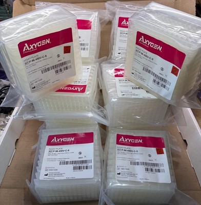Corning Axygen 96-well V-Bottom 500 µL PP Deep Well Plate, P-96-450V-C-S, 100 pk