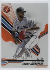 2024 Topps Pristine Orange Refractor 22/25 Sandy Alcantara #104 0t2c