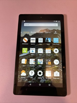 Amazon Fire HD 8 7th Gen 16GB Black SX034QT - Tested