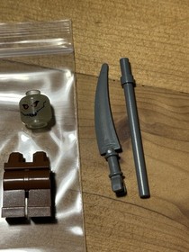 New LEGO Batman Scarecrow Minifigure bat016 From 7786 7785 w/ Accessories