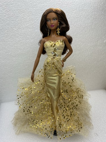 2008 Mattel “50th Anniversary Glamour Barbie-African American” #N5860 Doll - Picture 12 of 21