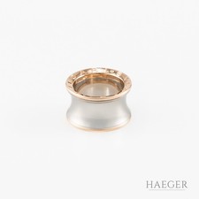 Anello Bulgari B.Zero1 "Anish Kapoor" | Gr. 51 | Oro Rosa 750/-/Acciaio | Full Set