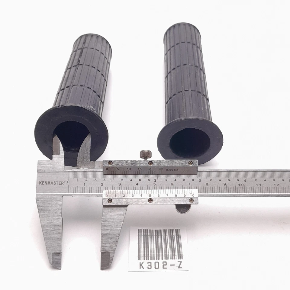 Empuñadura de goma manual nueva #6 Honda S90 S110 CT90 CB100 CB125 CL90 CL100 CL125 CA160 Foto 4 de 4