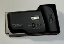 Original CONTAX TVS TVSII Camera Data Back Titanium Gold Color