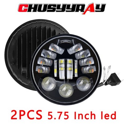 For Buick GS 455 1970-1972 Round 2pcs 5-3/4 5.75'' inch LED Headlights Hi/Lo Beam