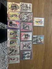 Atlanta Falcons lotto 78 carte totali 37 cromate/parallele 1 toppa tutte le carte smanicate