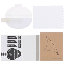 6pcs Watch Glass Screen Protectors 46mm TPU Round Smartwatch Screen Protective