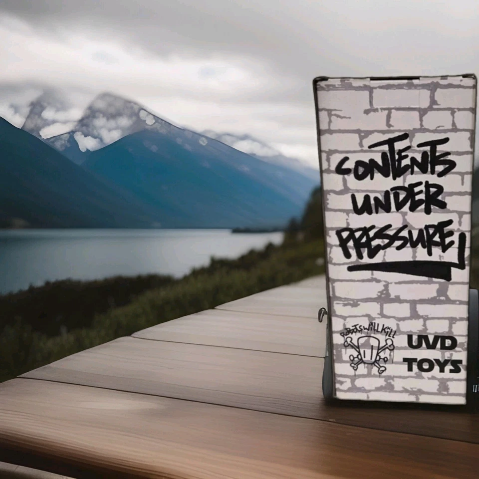 NUEVO ChrisRWK "Contenido bajo presión" Figura Vinilo OG UVD Juguetes Robots Matarán Foto 3 de 4