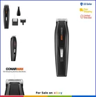 Beard Trimmer Men Cordless Stainless Steel Blades Nose Ear Trimmer 5 Position
