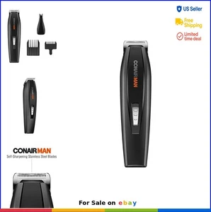 Trimmer mâle sans fil Lames en acier inoxydable Nez Oreille Trimmer 5 Fonction