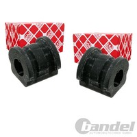 2X febi 18Mm Stabilager Vorne Passend FüR Audi A1 Seat Cordoba Ibiza Toledo Skod