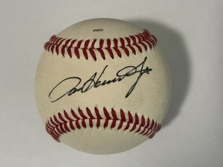 Sam Hornish Jr. Auto Signed Official League Rawlings Ball Indy 500 Winner Nascar