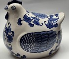 Porcelain Chicken/Farmhouse/Home Collection / Hen figurine Kitchen Decor
