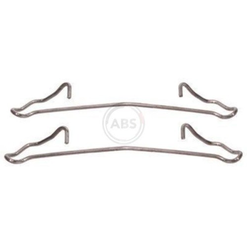 Kit accessoires plaquette de frein A.B.S. 1056Q pour Fiat Ford Suzuki