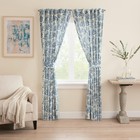 Charmed Life Classic French Country Rod Pocket Back Tabs Curtains for Windows