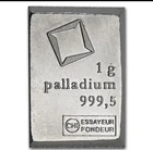 Valcambi Suisse 1 Gram Palladium Bar (50x1 Breakable) 999.5 Precious Metal